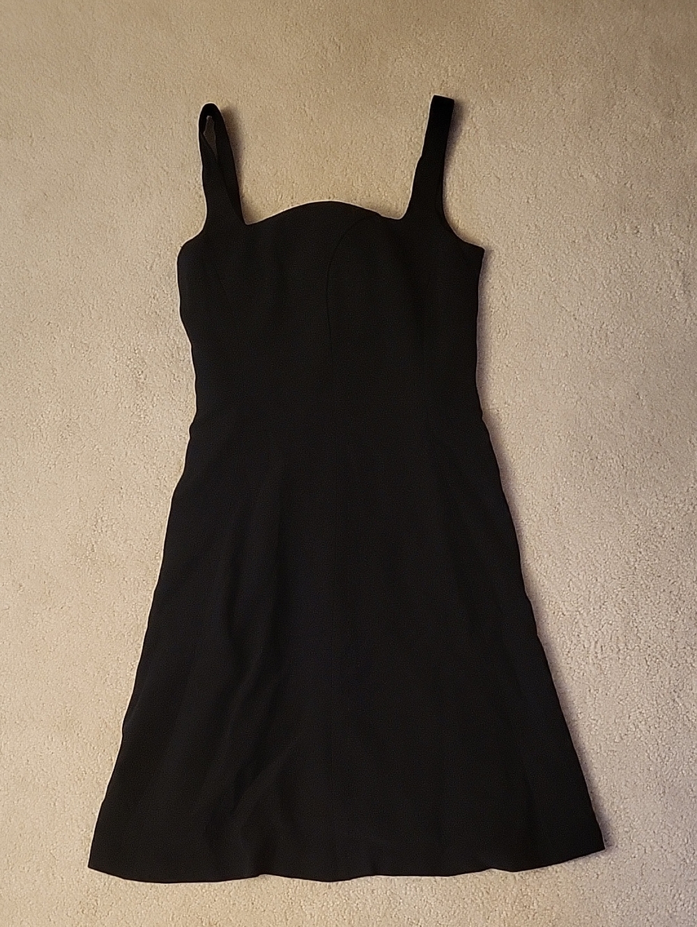Vintage Giorgio Armani Classic Black A-Line Dress